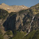 distant waterfalls