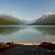 'yaks on the shore