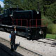 1880 steam train